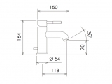 La Torre cмеситель для раковины Tower Tech 12001CS