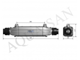 Pahlen siltuma apmaiņas bloks Aqua-Mex 40kW 11316