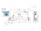 Pahlen siltuma apmaiņas bloks Aqua-Mex FE 40kW 113951