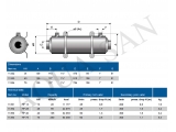 Pahlen теплообменник Hi-Flow HF 13 13кВт 11391