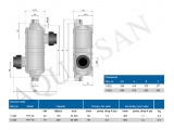 Pahlen теплообменник Hi-Temp Titanium HTT 75 75кВт 11324/ 11324A/ 11324B